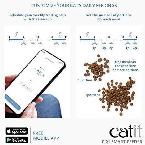 Smart app controlled cat food dispenser — photo 5