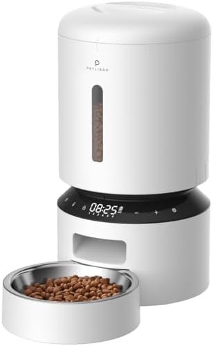White 5L basic button type feeder