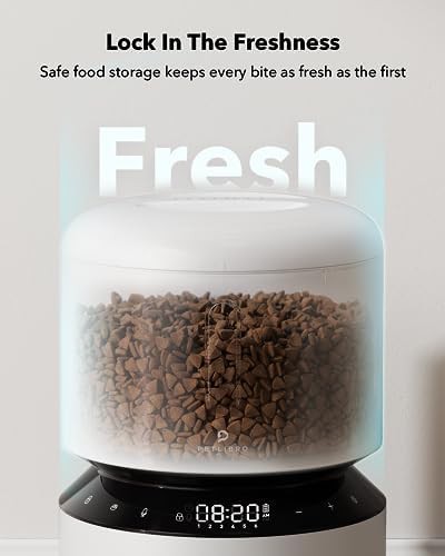 White 3L programmable feeder with voice call — photo 3