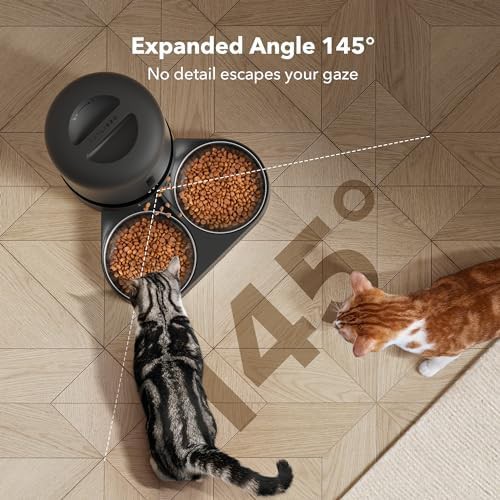 Black 5L dual tray camera feeder — photo 3