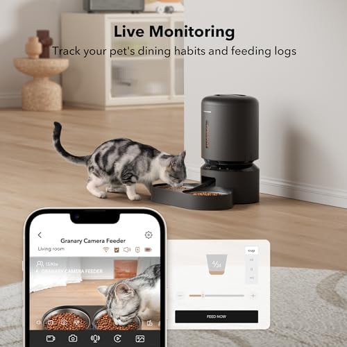 Black 5L dual tray camera feeder — photo 5