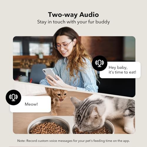 Dual cat camera feeder with alerts — photo 4