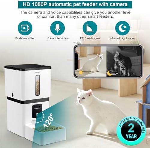 Large 8L feeder with 5G wifi and camera — photo 4