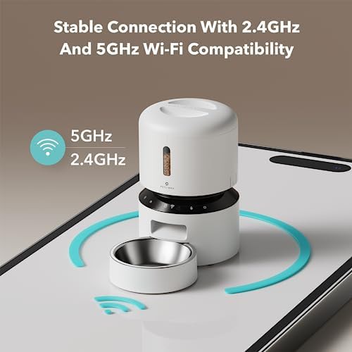 White granary 3L WiFi automatic feeder — photo 4
