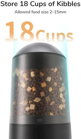 Automatic pet feeder with camera and audio — photo 5