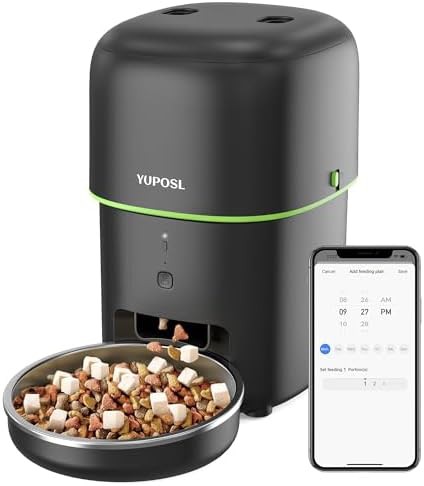 Compact two liter WiFi remote feeder