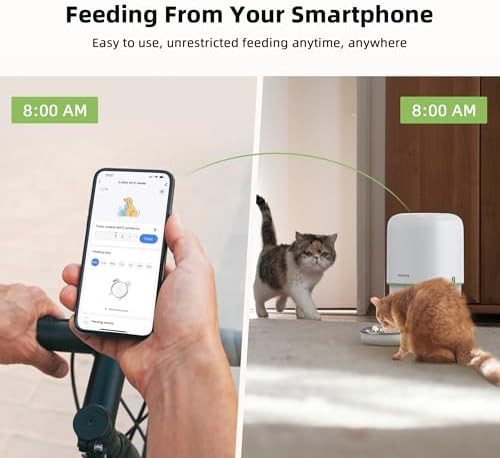 Dual power WiFi feeder with stainless bowl — photo 4