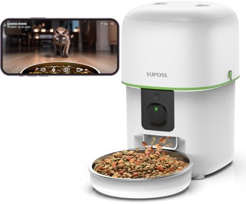 Compact camera and wifi pet feeder