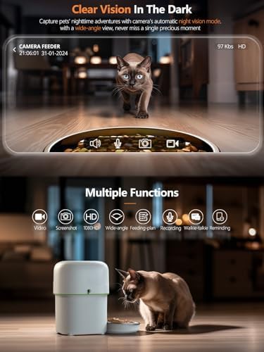 Compact camera and wifi pet feeder — photo 4