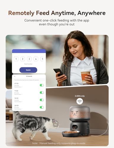 Compact WiFi connected dry food dispenser — photo 3