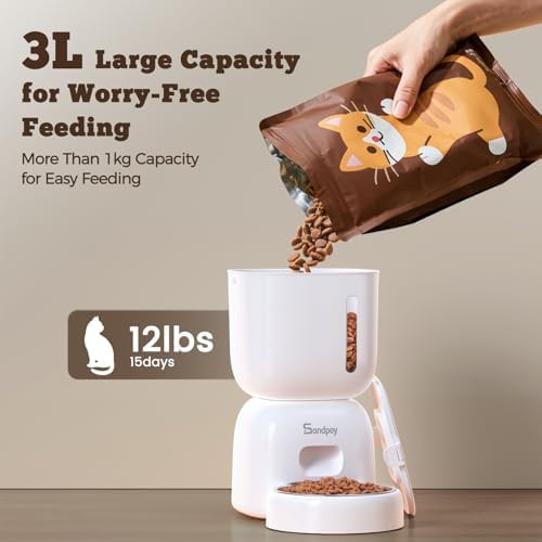 Timed food and water dispenser set — photo 4
