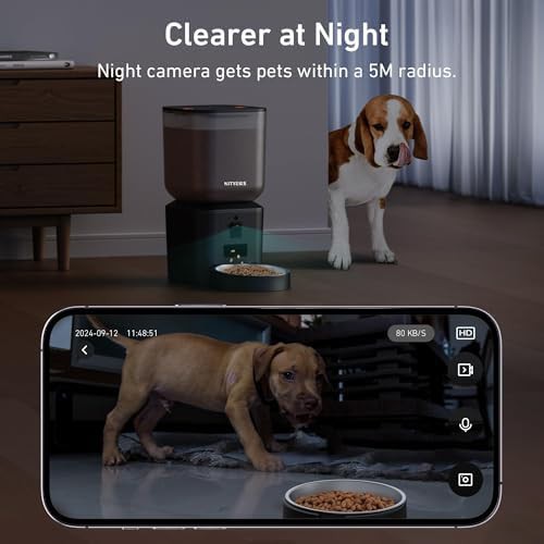 Eight liter camera and wifi pet feeder — photo 4