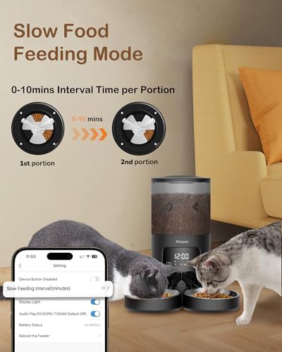 Dual cat WiFi feeder six liter — photo 4