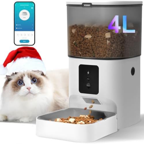 Four liter WiFi enabled app feeder