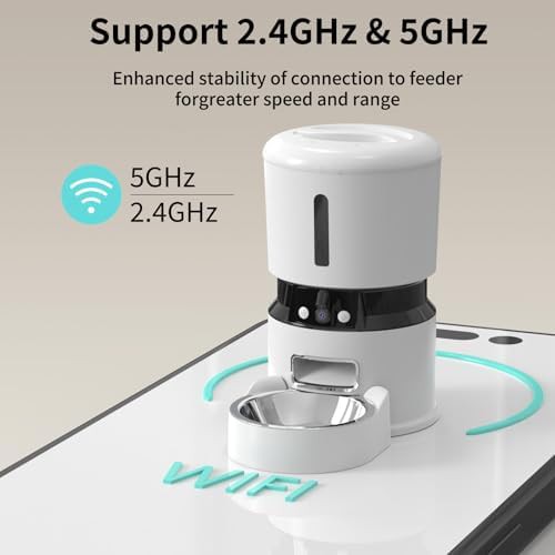Dual camera smart WiFi pet feeder — photo 3