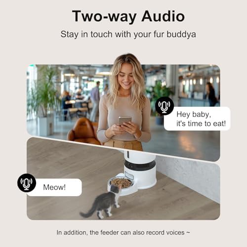 Dual camera smart WiFi pet feeder — photo 4