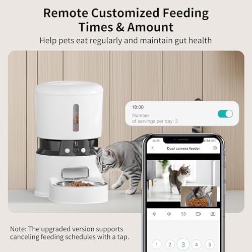Dual camera smart WiFi pet feeder — photo 5