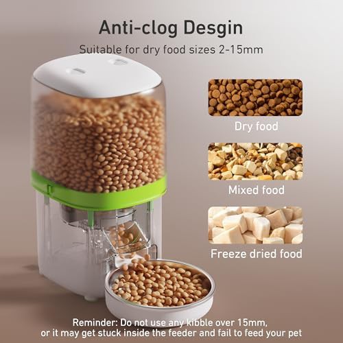 Timed dry food dispenser with four liter tank — photo 4