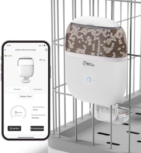WiFi enabled hanging cage feeder