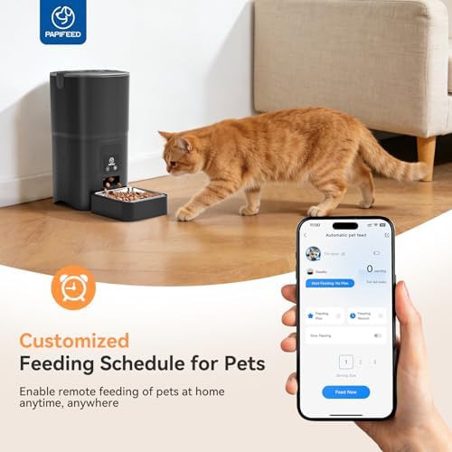 Six liter black wifi pet feeder — photo 3