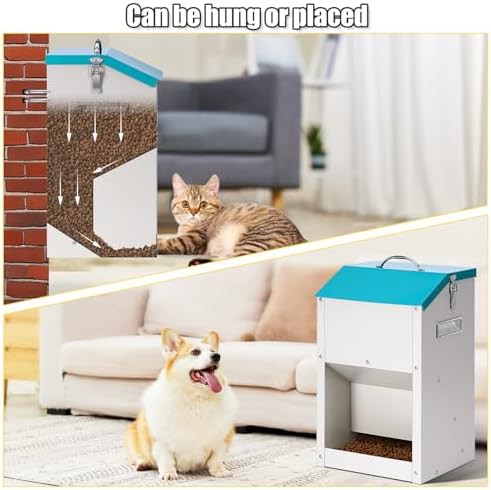 Large outdoor gravity dog feeder — photo 5