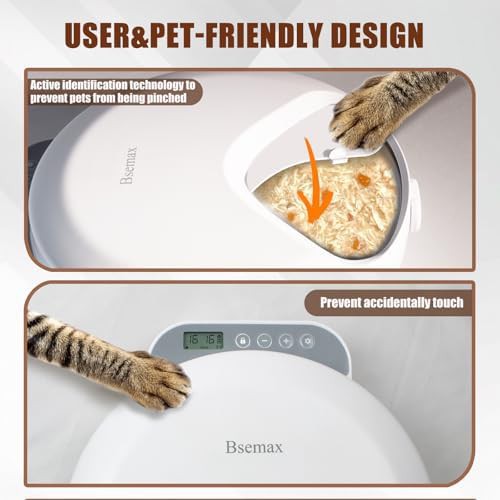 Refrigerated four meal wet food dispenser — photo 3