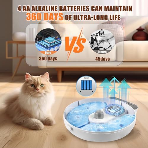 Refrigerated four meal wet food dispenser — photo 4