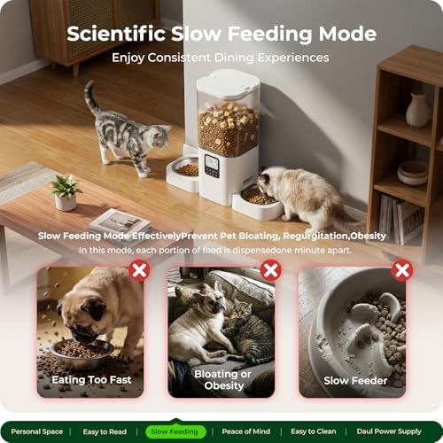 Timed dual bowl feeder with slow feed mode — photo 4