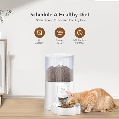 Programmable four liter dry food dispenser — photo 4