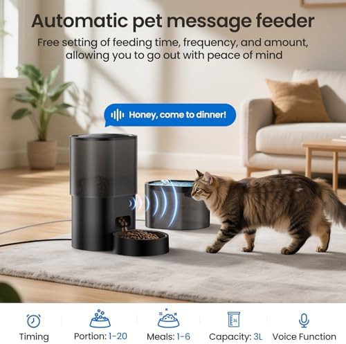 Smart feeder and water fountain combo — photo 4
