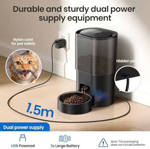 Smart feeder and water fountain combo — photo 5