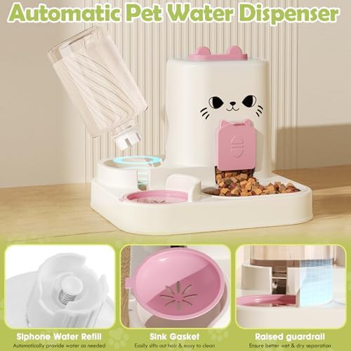 Pink gravity food and water set — photo 3