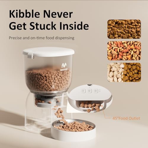 Indoor dual power automatic pet feeder — photo 4