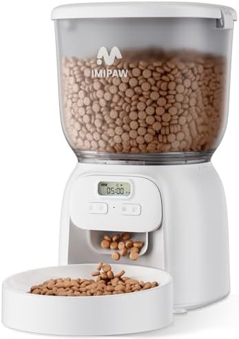 Precise timed dry food dispenser 4L