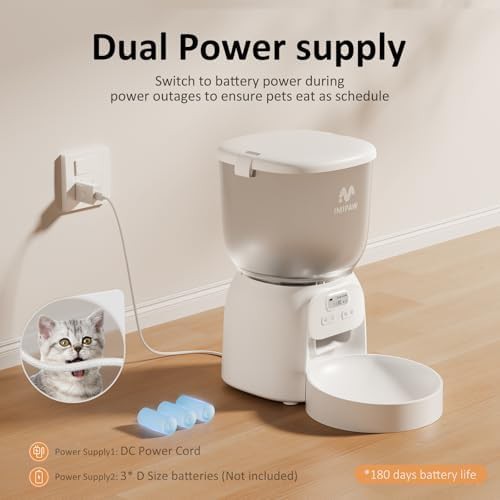 Precise timed dry food dispenser 4L — photo 3
