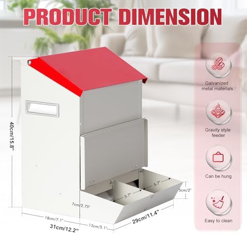 Large outdoor gravity feeder for two cats — photo 4