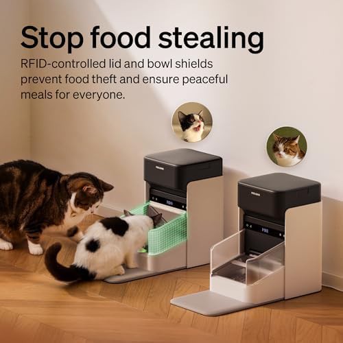 RFID sensor activated cat feeder with tracking — photo 4