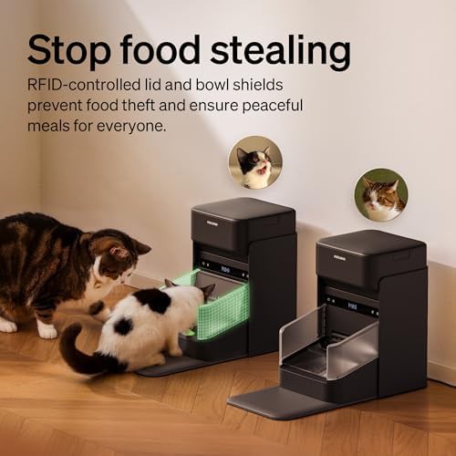 Two pack RFID cat feeders for multiple pets — photo 4