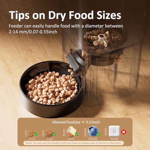 Five liter remote pet feeder with portion control — photo 3