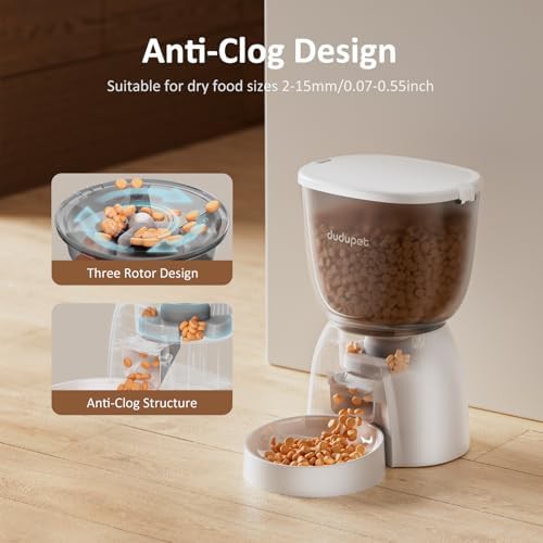 Timed dry food dispenser with wifi control — photo 5