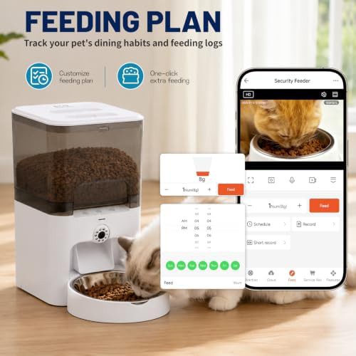 High definition camera smart pet feeder — photo 5