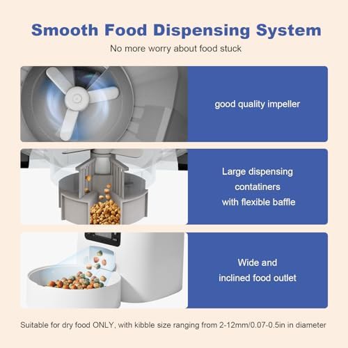 Three liter compact automatic pet feeder — photo 3