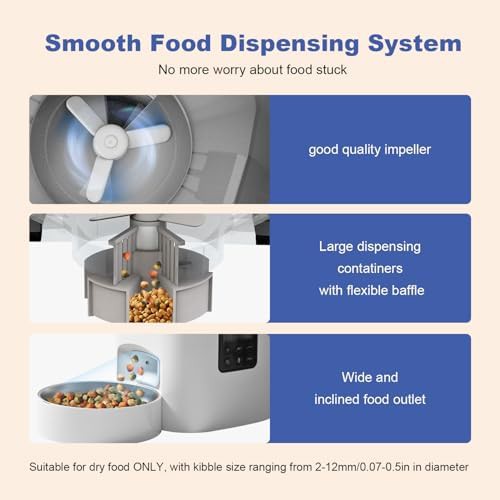 Six liter automatic feeder for two cats — photo 4