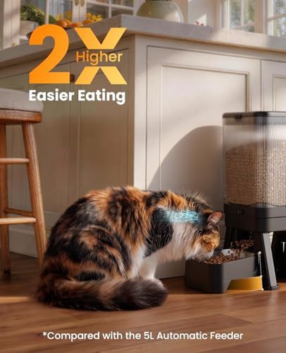 Large seven liter feeder for two cats — photo 4