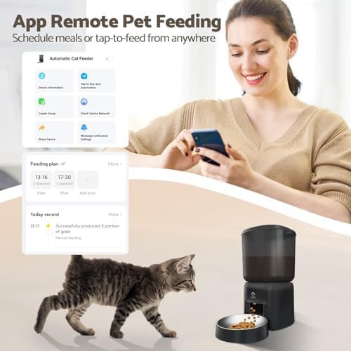 Five liter wifi enabled cat food dispenser — photo 4