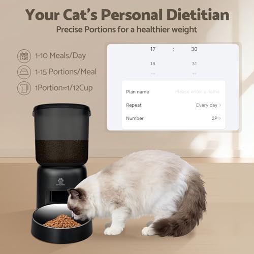 Five liter wifi enabled cat food dispenser — photo 5