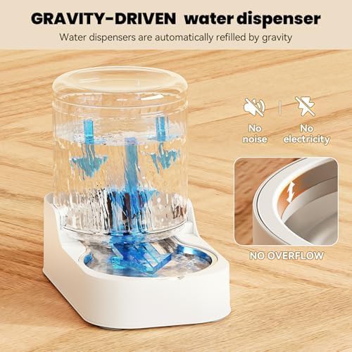 Stainless steel feeder and waterer set — photo 4