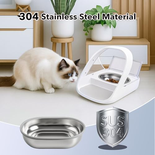 Stainless steel bowls for microchip feeder — photo 3