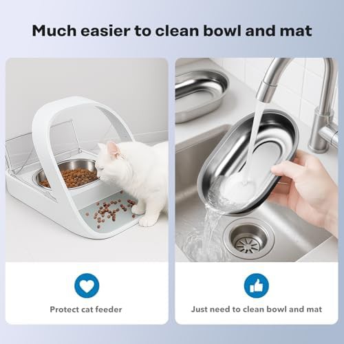 Stainless steel bowls for microchip feeder — photo 4
