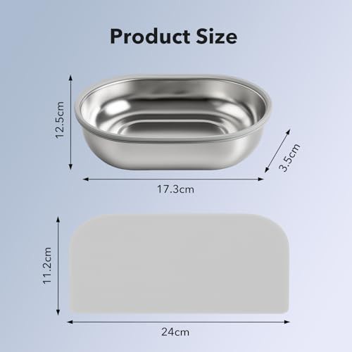 Stainless steel bowls for microchip feeder — photo 5
